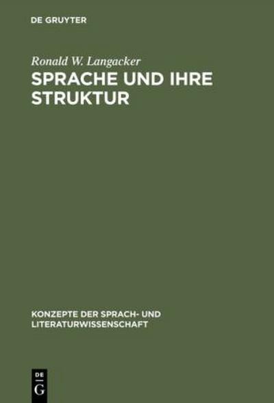 Sprache und ihre Struktur