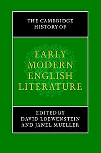 Cambridge History of Early Modern English Literature