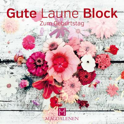 Gute Laune Block Blütenkranz