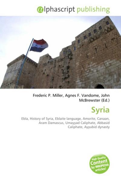 Syria - Frederic P. Miller