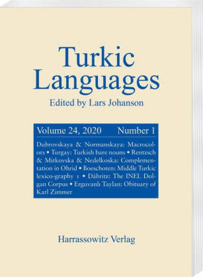 Turkic Languages. Vol.24
