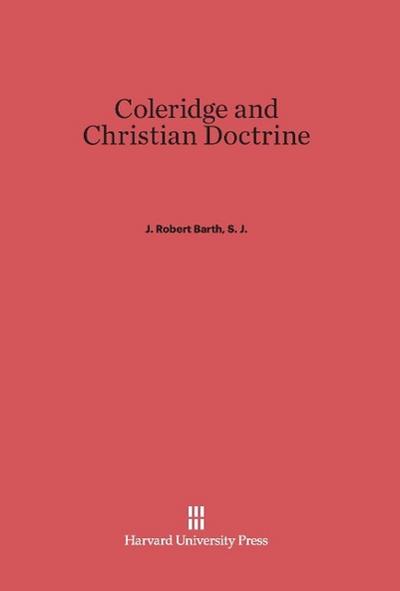 Coleridge and Christian Doctrine
