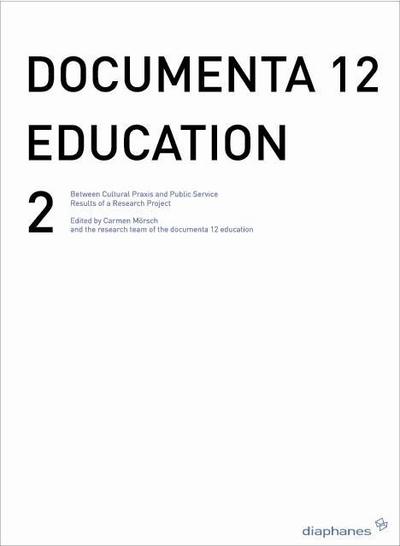 documenta 12 education. Vol.2
