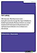 Molekulare Mechanismen des Lymphozytenhomings bei Typ 1 Diabetes: b-Zell spezifische Noxen führen zu einer funktionell relevanten Expression von  Adhäsionsmolekülen im endokrinen Pankreas