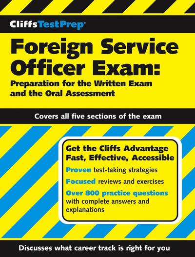 CliffsTestPrep Foreign Service Officer Exam
