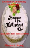 Collection Of Birthday &quote;Quotations&quote;