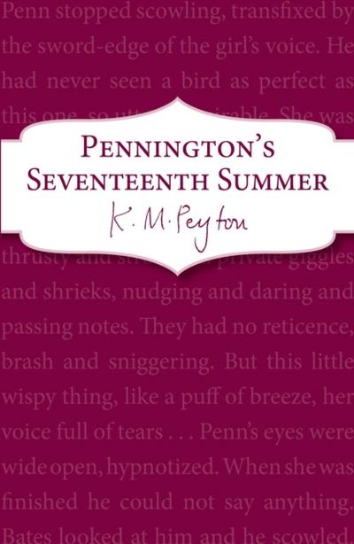 Penningtons Seventeenth Summer