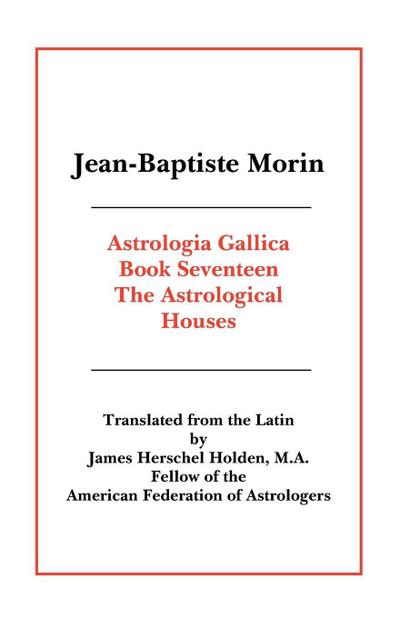 Astrologia Gallica Book 17