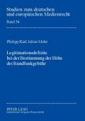 Legitimationsdefizite bei der Bestimmung der Höhe 