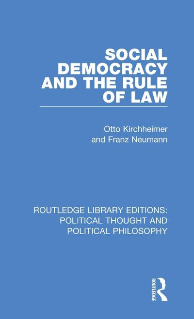 Social Democracy and the Rule of Law