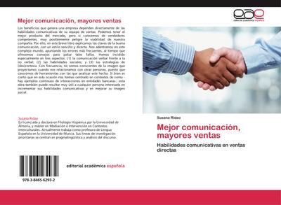 Mejor comunicación, mayores ventas - Susana Ridao