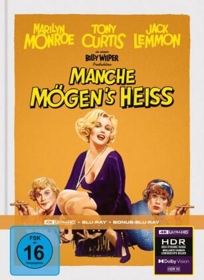 Manche mögen`s heiß (UHD+BR) LE -MB-  Limitiertes Mediabook, 4K