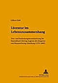 Literatur im Lebenszusammenhang
