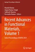Recent Advances in Functional Materials, Volume 1