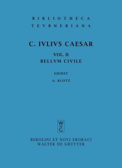 Commentarii II - bellum civili