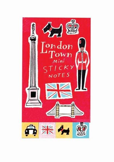 London Town Mini Sticky Notes