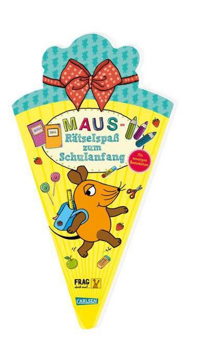 Maus-Rätselspaß zum Schulanfang