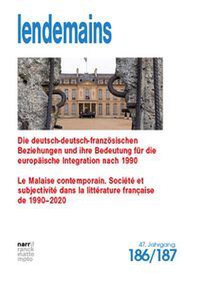 Lendemains - Études comparées sur la France 47,186/187