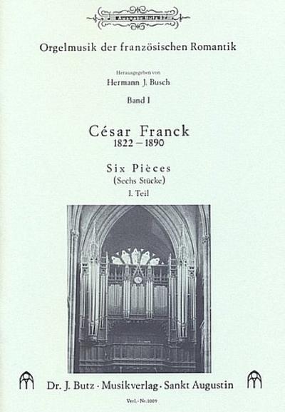 6 Stücke Band 1 (Nr.1-3)für Orgel