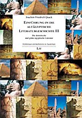 Einführung in die altägyptische Literaturgeschicht