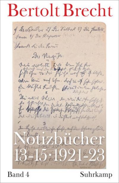 Notizbücher Notizbücher 13-15