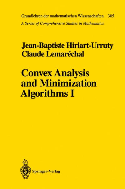 Convex Analysis and Minimization Algorithms I