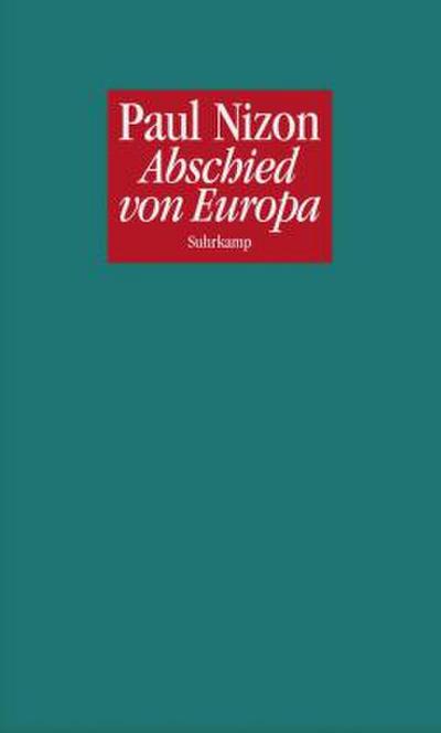 Abschied von Europa