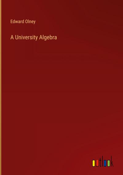 A University Algebra