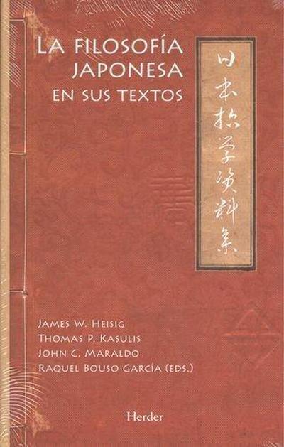 Filosofia Japonesa En Sus Textos, La