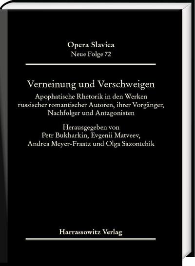 Verneinung und Verschweigen