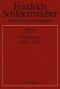 Friedrich Schleiermacher: Kritische Gesamtausgabe. Predigten / Predigten 1822-1823