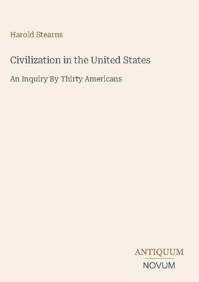 Civilization in the United States