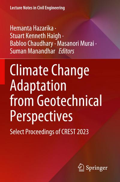 Climate Change Adaptation from Geotechnical Perspectives
