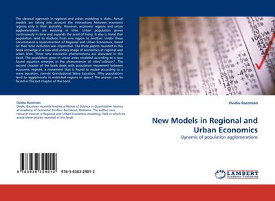 New Models in Regional and Urban Economics