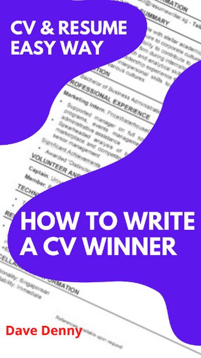 CV & RESUME : THE EASY WAY