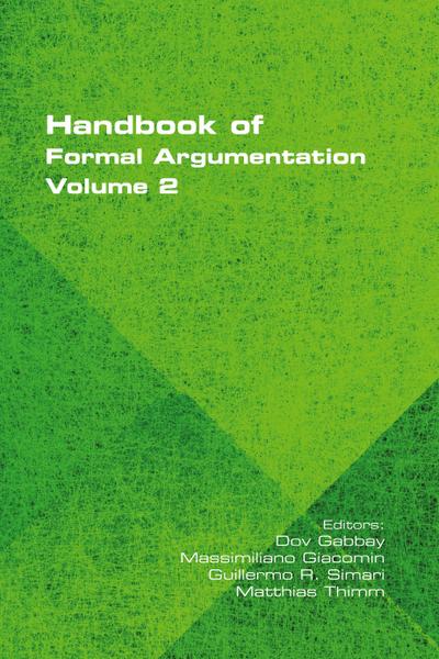 Handbook of Formal Argumentation, Volume 2