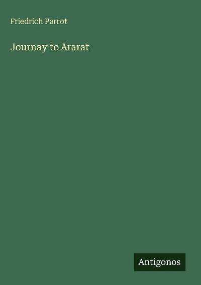 Journay to Ararat