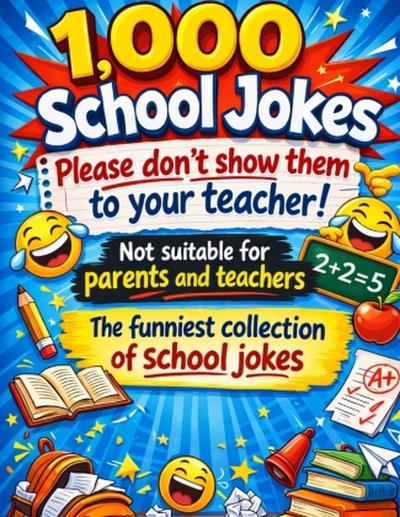 1,000 school jokes: Please don’t show them to your teacher!