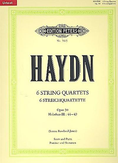 6 Streichquartette op. 50 Hob. III: 44-49