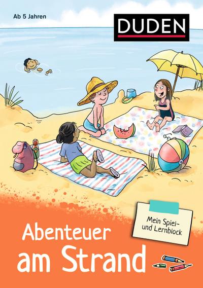 Mein Spiel- und Lernblock - Abenteuer am Strand