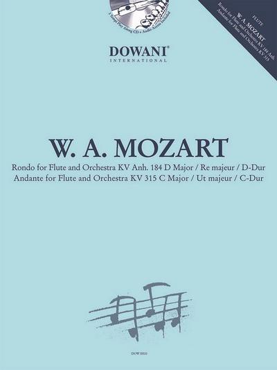 Rondo D-Dur KVAnh184  und  Andante C-Dur KV315 (+CD)für Flöte und Klavier