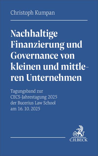 Nachhaltige Finanzierung und Governance von kleinen und mittleren Unternehmen