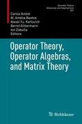 Operator Theory, Operator Algebras, and Matrix The