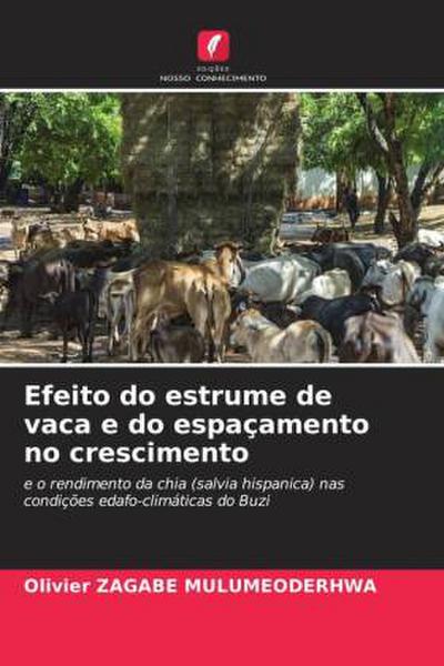 Efeito do estrume de vaca e do espaçamento no crescimento