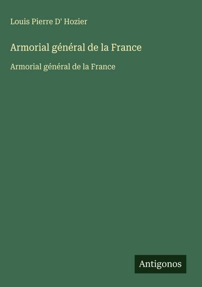 Armorial général de la France