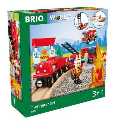 BRIO Bahn 33815 - Bahn Feuerwehr Set TV Artikel
