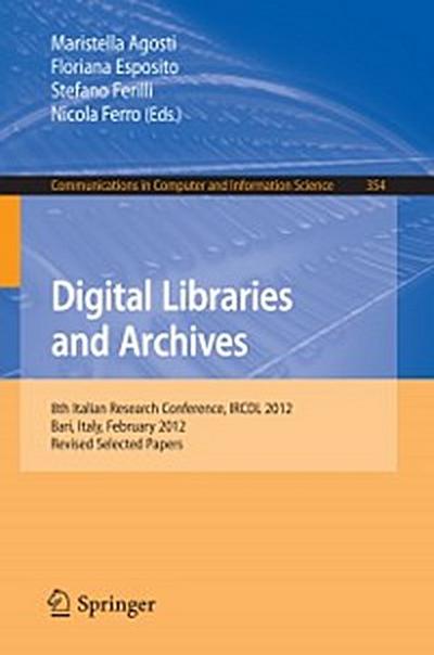 Digital Libraries and Archives