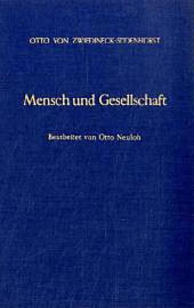 Mensch und Gesellschaft.