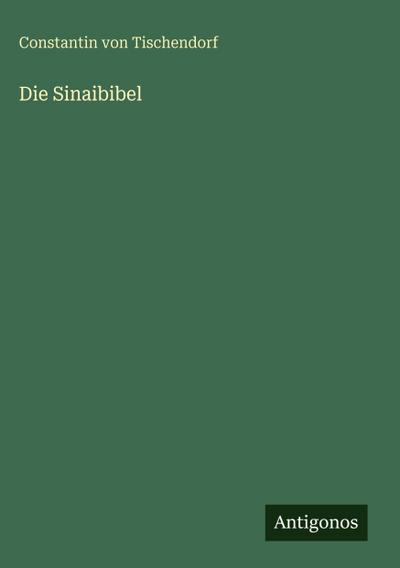 Die Sinaibibel
