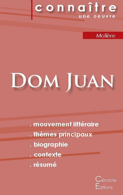 Fiche de lecture Dom Juan de Molière (analyse littéraire de référence et résumé complet)